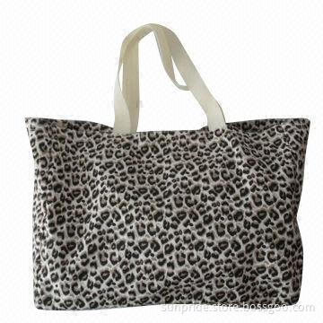 Stylish, New Fashion Beach Tote Bags, Made of Nylon with Cotton Cord Handle, Measuring 39x27x6cm